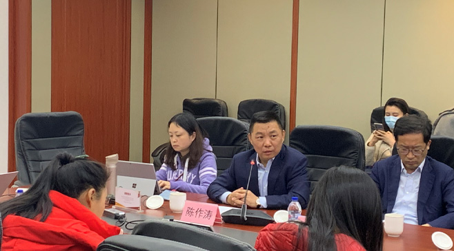 众发国际董事长陈作涛受邀参加张江示范区十周年座谈会